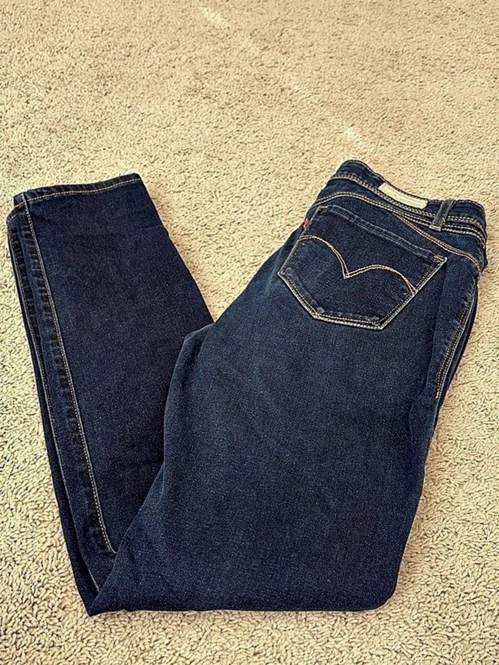 Levi's Revel Demi Curve Skinny Jeans in Blue Waist 27